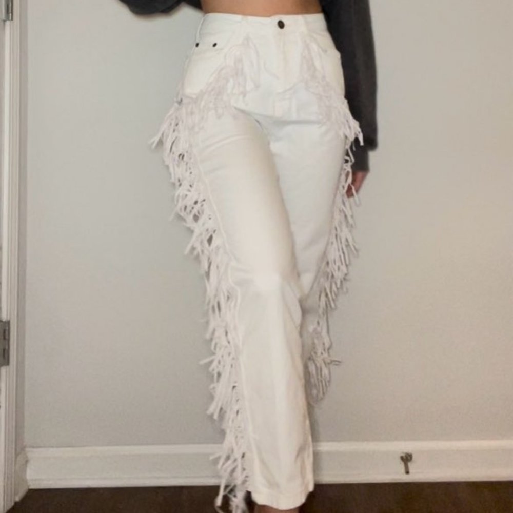 White Fridge Pants